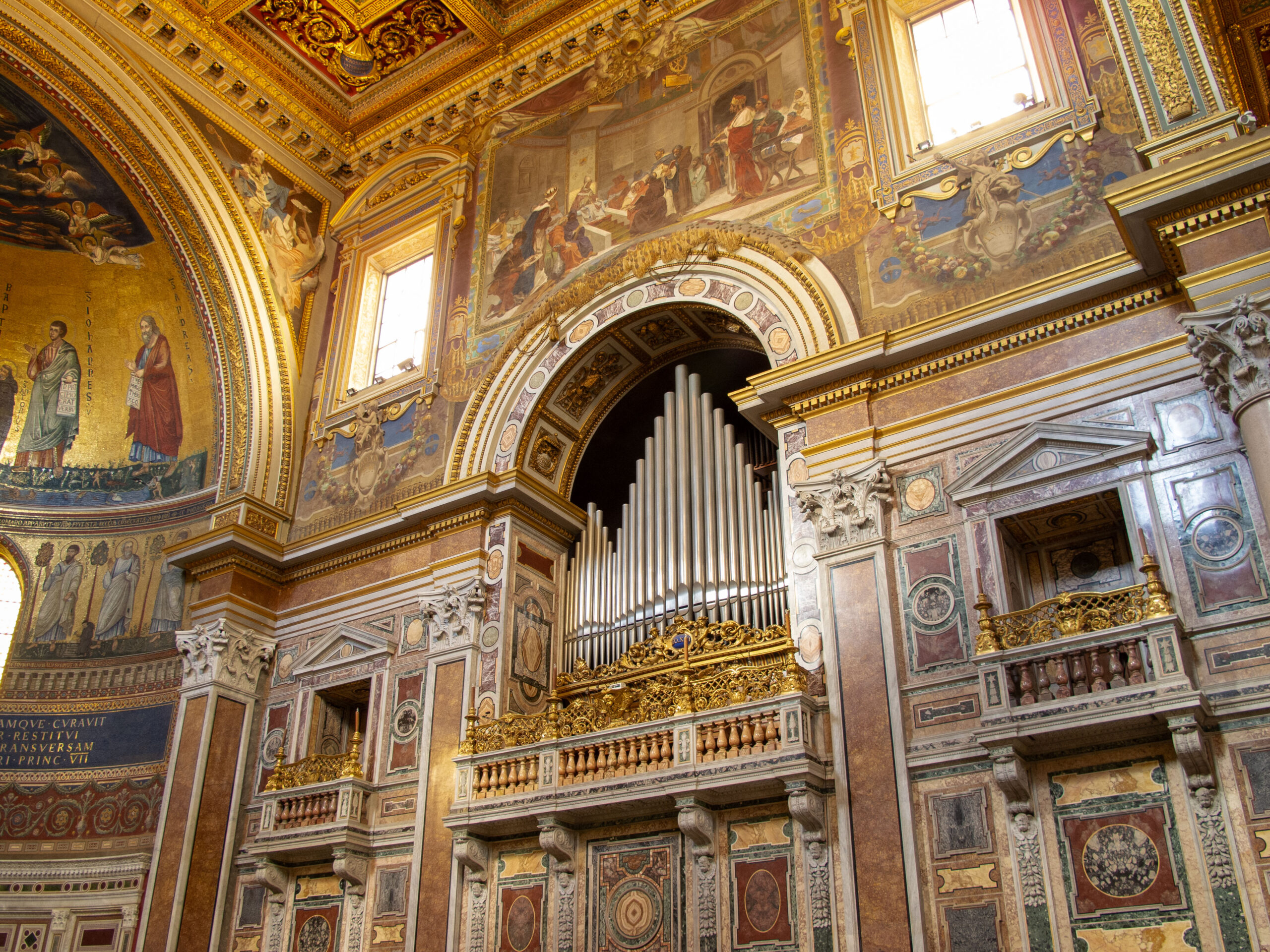 Sacred music church organ